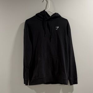Black gymshark Hoodie